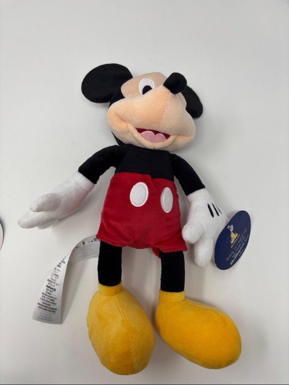 Mickey Mouse Plush Toy - Classic Black, Red & Yellow - Picture 3 of 3